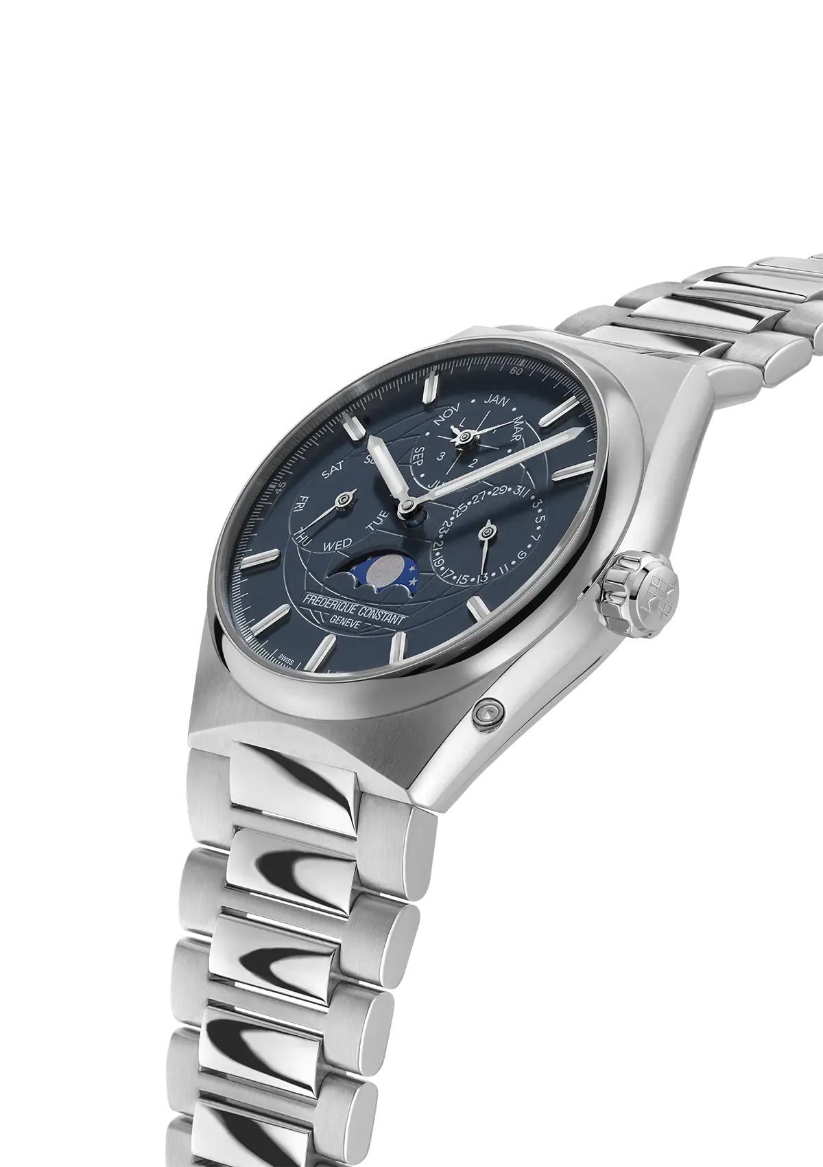 Highlife Perpetual Calendar Manufacture Watch FC-775BL4NH6B